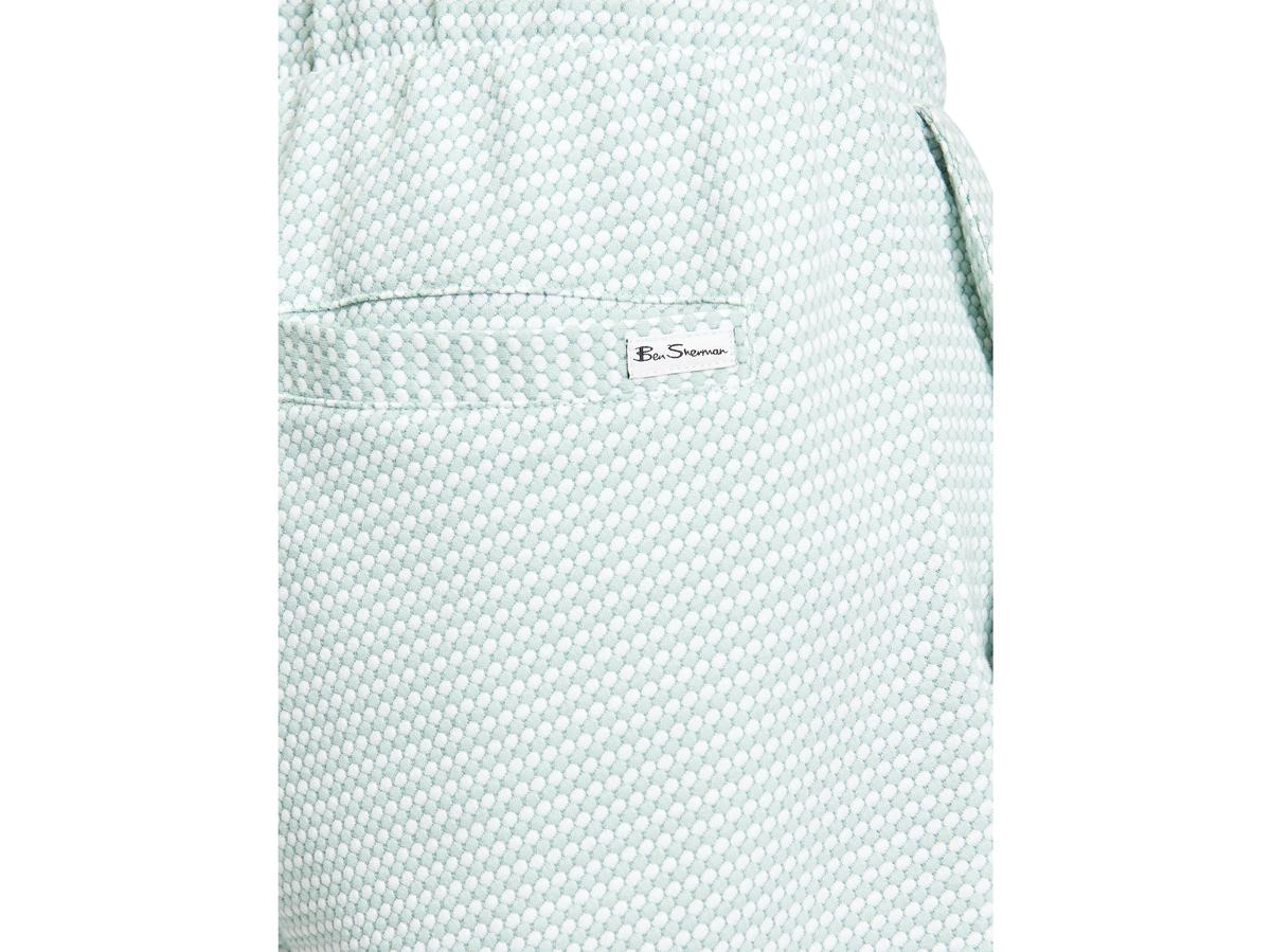 Ben Sherman Signature Shorts - Homme - Taille L - Mint - 600 Tri Colour Textured Short