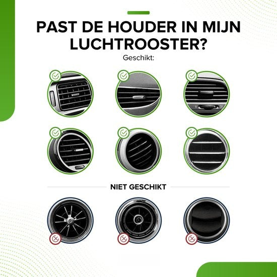 Support de téléphone iSetchi, Voiture, Magnétique, Gris/Noir