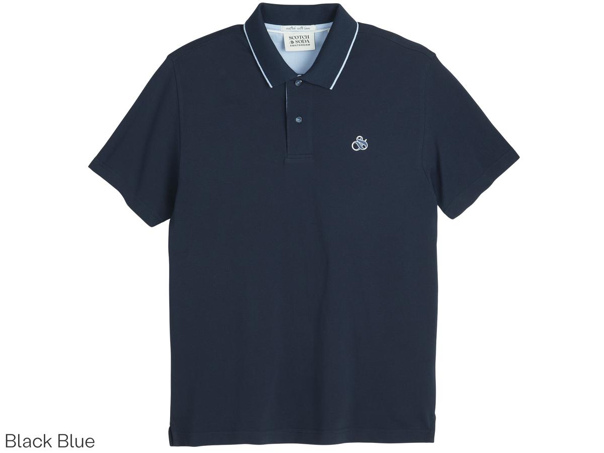 Polo à pointes Scotch & Soda Hommes XXL Glacier Ice 482 SSP26VMT-21156