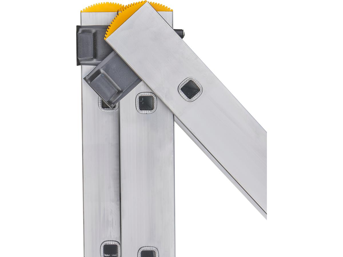 Échelle combinée Drabest - 2x 9 marches - Aluminium - 2.70 m
