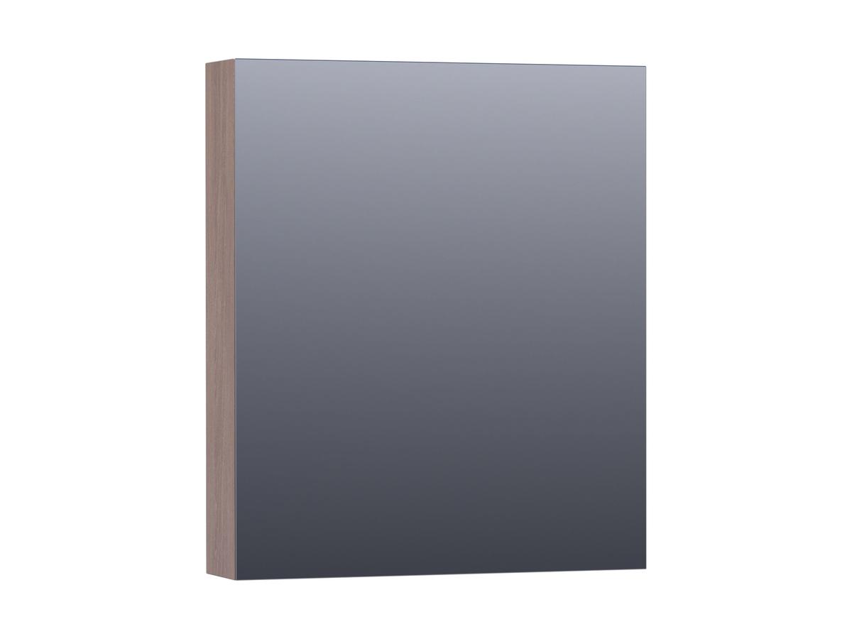 Brauer Dual 60 Armoire de toilette en bois noir - 60 cm - gaucher