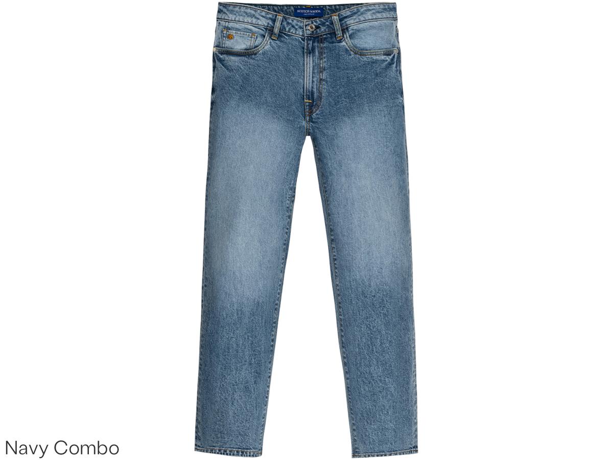 Scotch & Soda Haarlem Straight Fit Jeans W38-L34 Navy/Bright 467 SFA25VMB-21256