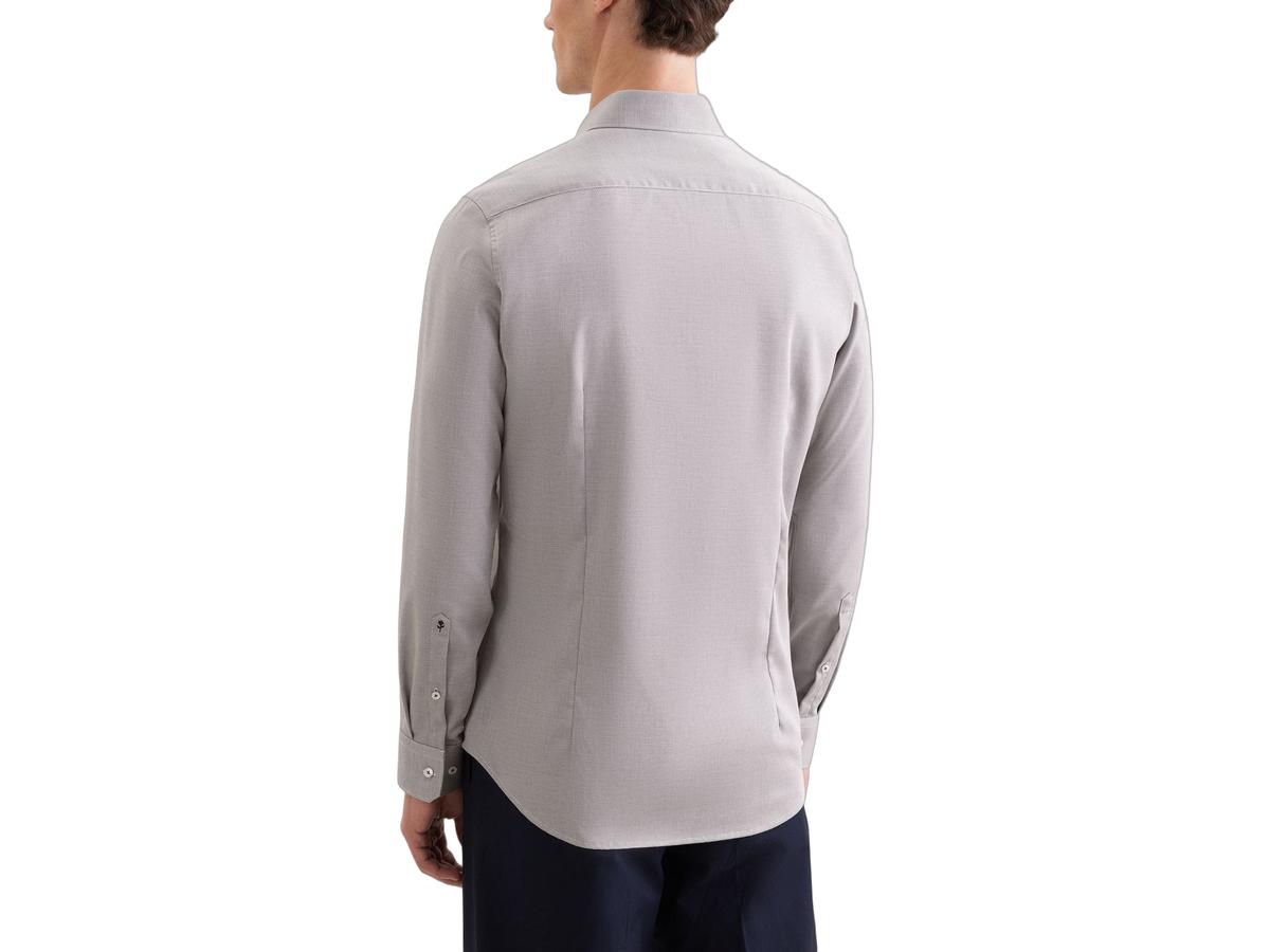 Seidensticker New Kent Business Shirt - 40 White - Regular Sleeve Slim Fit