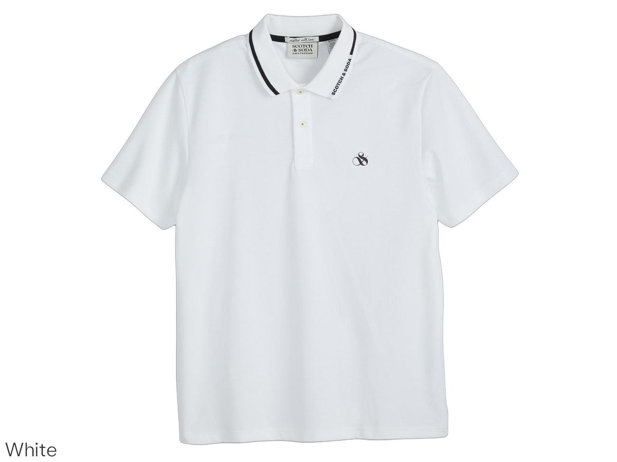 Polo à pointes Scotch & Soda XL Noir/Bleu SSP26VMB-21151 SSP26VMT-21151