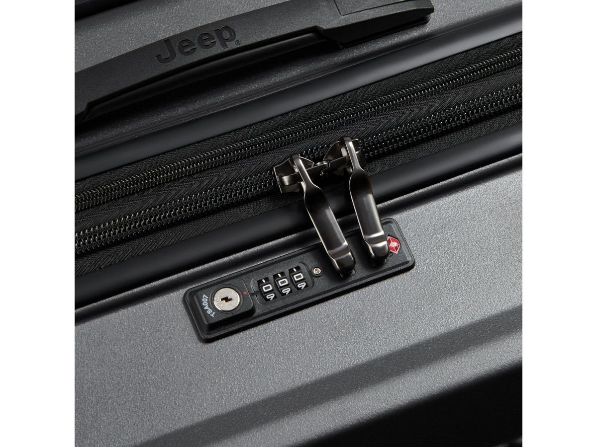 Jeep Trolley extensible XL - 81 cm - Silver