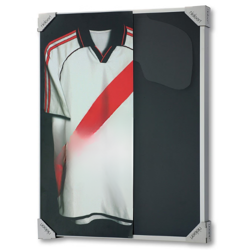 Frame Box, Cadre pour T-shirt, 60x80 cm, Argenté