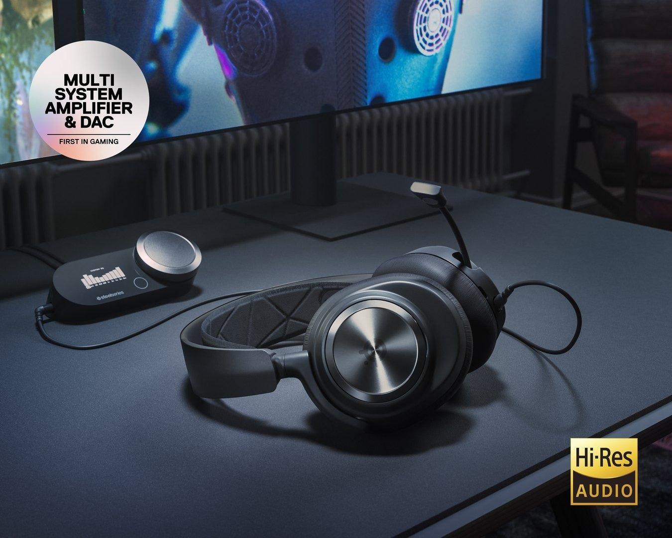 SteelSeries Arctis Nova Pro Gaming Headset - Filaire - Remis à neuf - PC - PS5 - PS4 - Noir