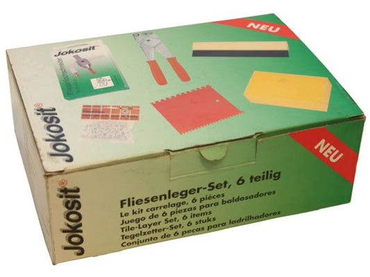 Jokosit Set de pose de carreaux - 6 pièces