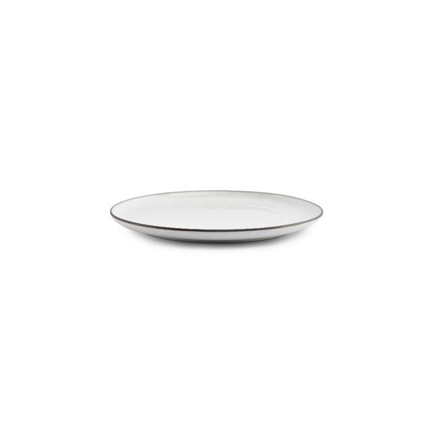 S|P Collection Assiette plate 20 cm Blanc Fina - Lot de 4