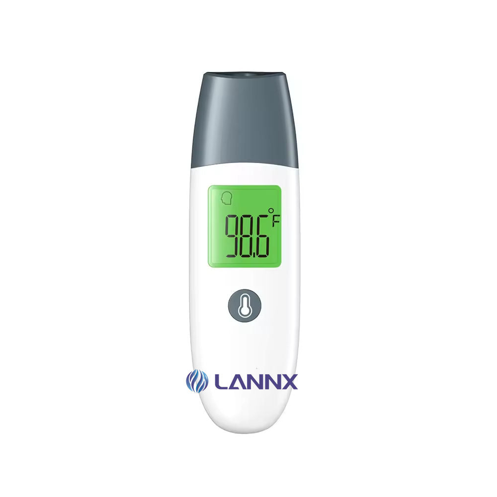 Lannx Hospital Medical Grade Children's Thermometer -Display Digital - Non Contact - Infrared Ear Thermomete - Blue