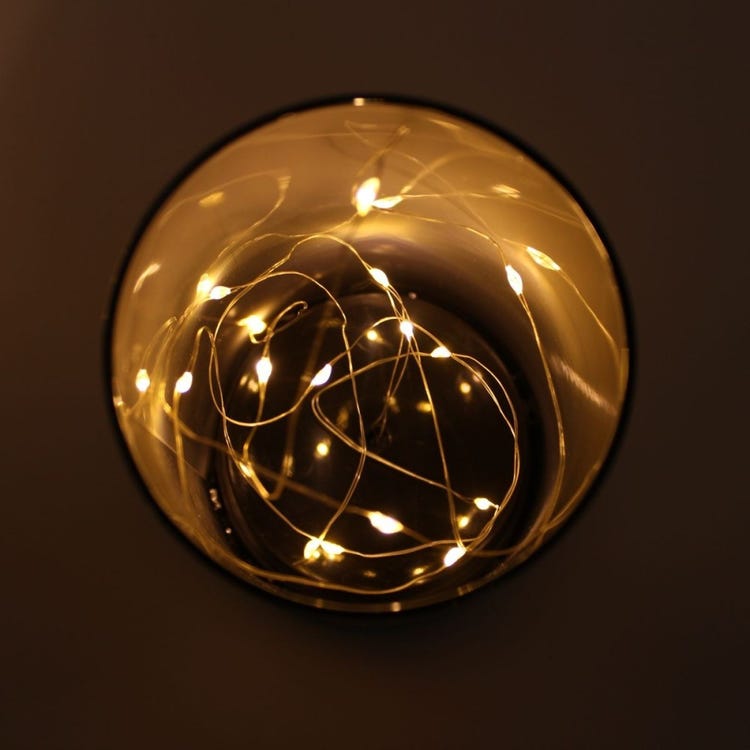 Coffret lampes étoiles - 3 pièces - Décoratif - Lampe à poser - Argent/Multicolore