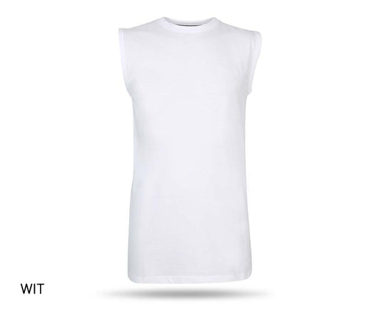 T-shirt sans manches - Pierre Cardin Paris - XXL | Style et confort intemporels - Blanc