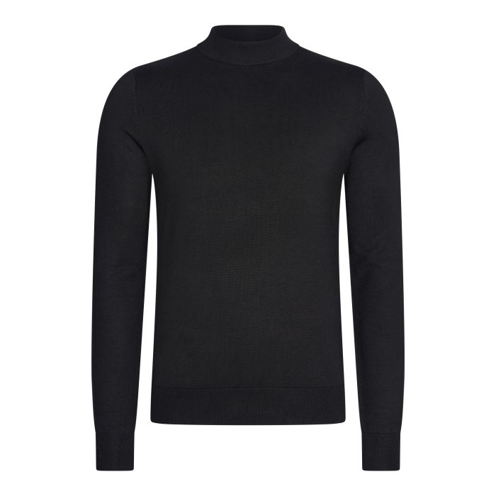 T-shirt à col roulé Mario Russo - Noir - XL