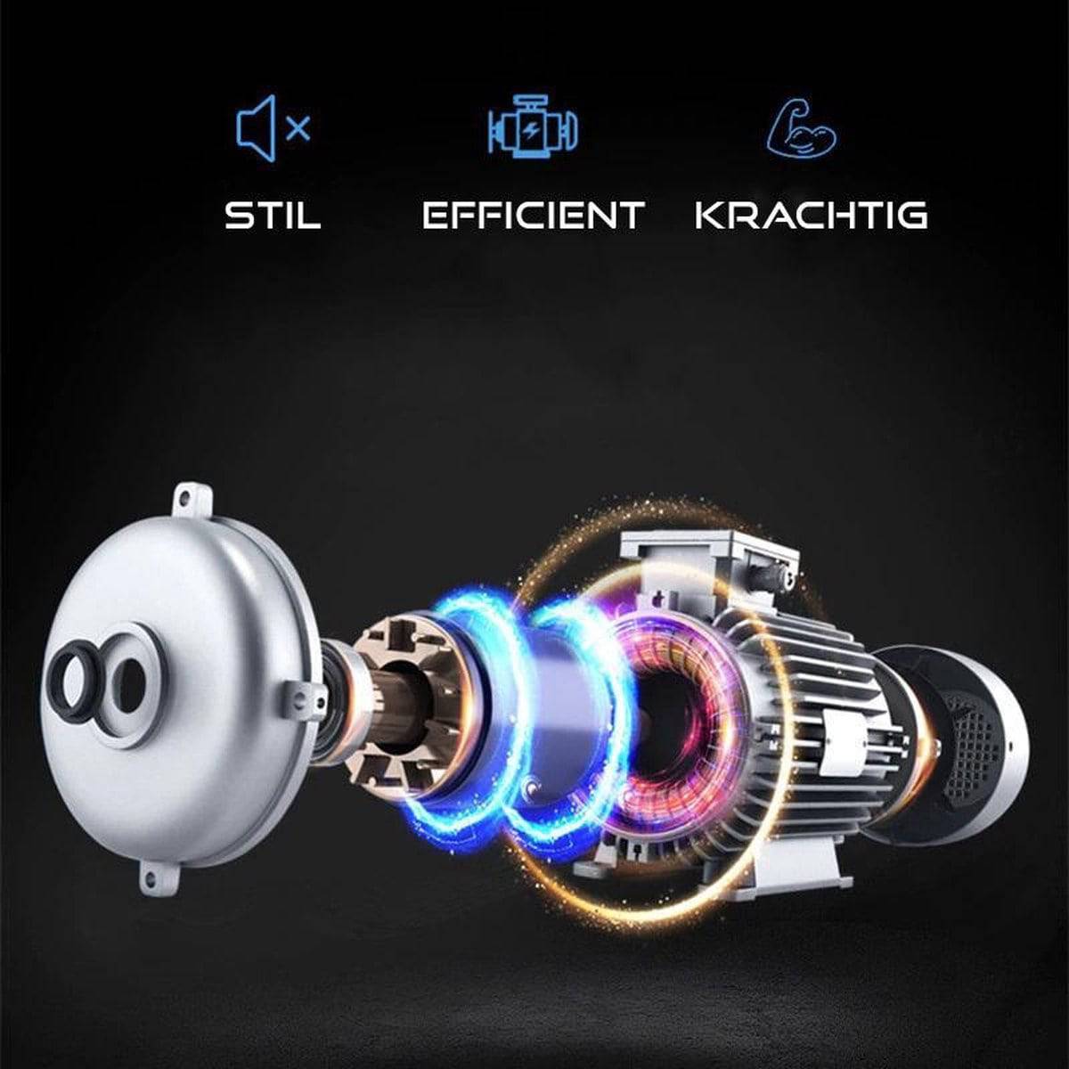 Northgun Prime avec tête de massage à chaleur - 30 niveaux - Noir