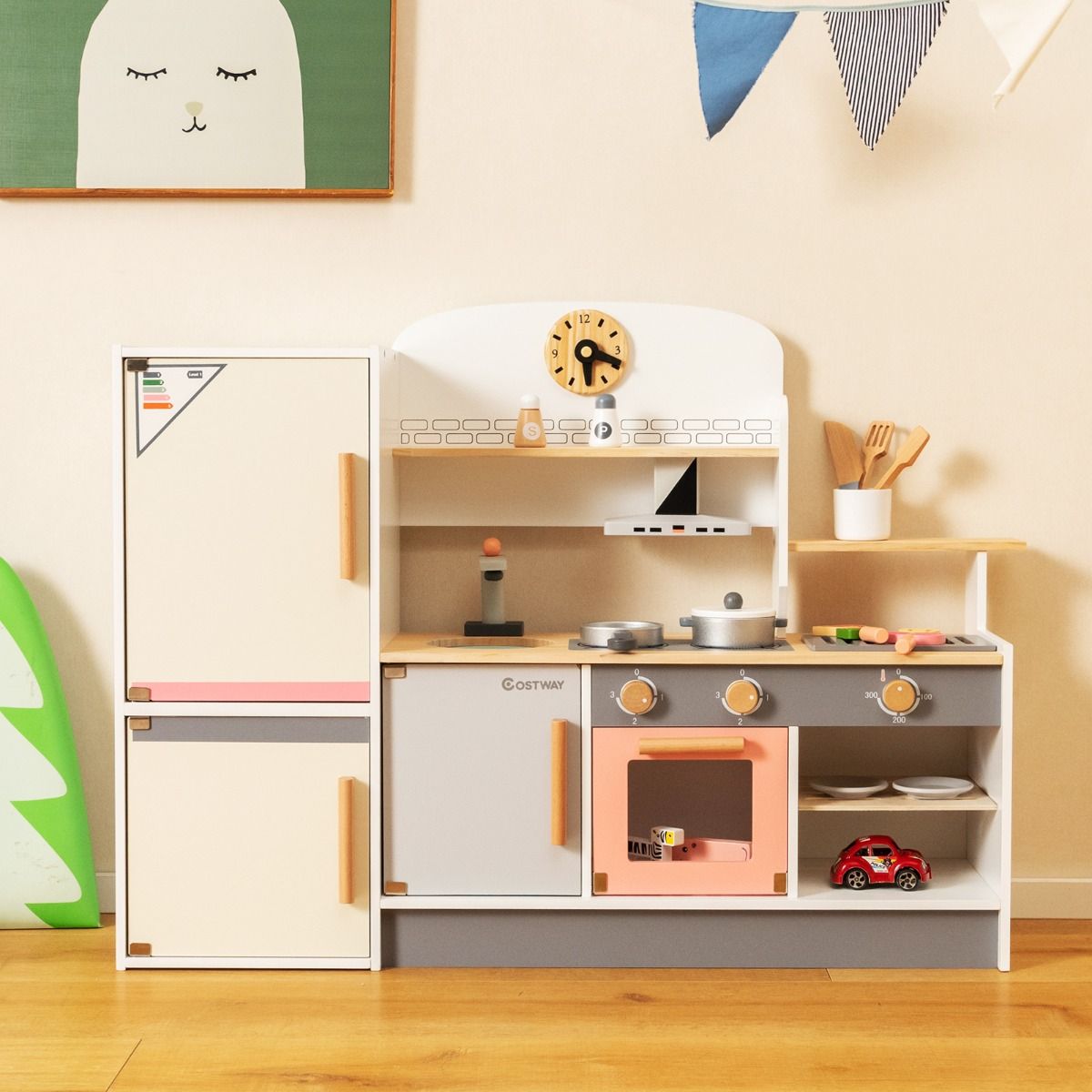 Coast Play kitchen for children - Accessoires inclus - 90 x 24 x 65 cm
