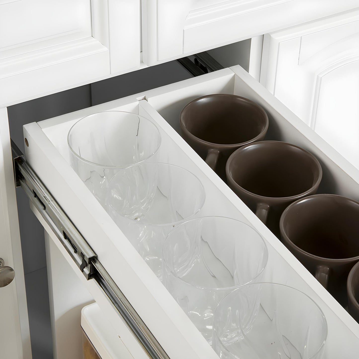 SoBuy Ilot de cuisine avec 2 tiroirs 3 armoires