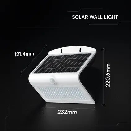 Lampe solaire Hoternsus Butterfly - 4W - noir