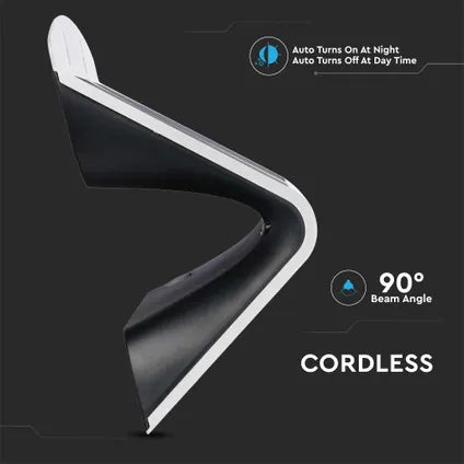 Lampe solaire Hoternsus Butterfly - 4W - noir