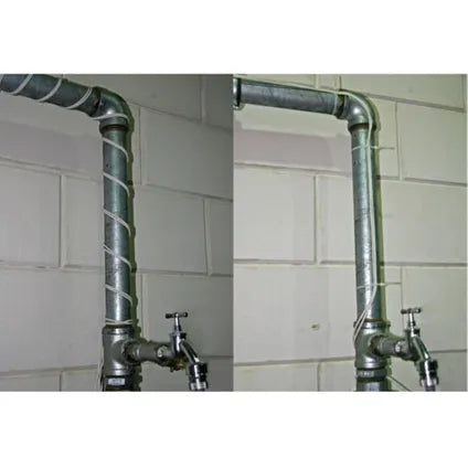 Perel Câble de protection contre le gel - équipé d'un thermostat automatique, d'un boîtier étanche Ip68 et de trois niveaux de chaleur - pour les conduites d'eau et les canalisations - polyéthylène blanc - douze mètres