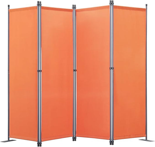 Angel Chamber Screen 4 Panels - Orange - Séparation de pièces et pare-vue