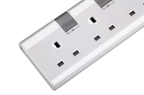 Philips Socket 230V 4 way CHP3140WB/05 - Prise à 3 broches