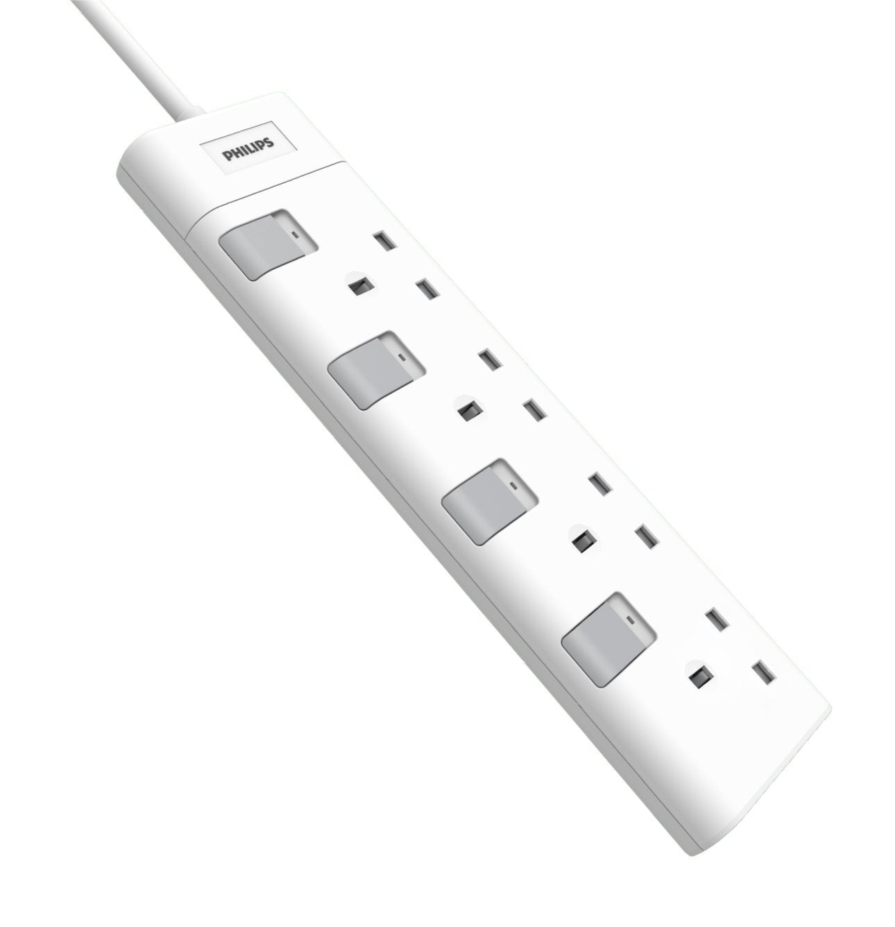 Philips Socket 230V 4 way CHP3140WB/05 - Prise à 3 broches