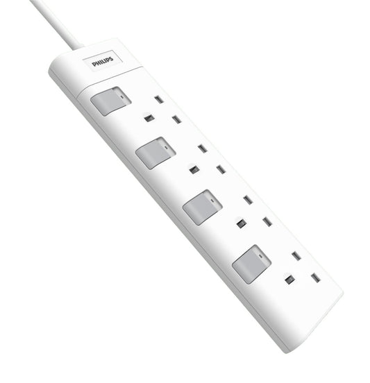 Philips Socket 230V 4 way CHP3140WB/05 - Prise à 3 broches