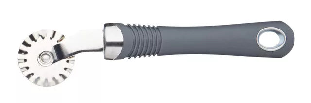 Ustensile de cuisine - Kitchen Craft - Roue à découper à prise souple et confortable - noire - 21 cm