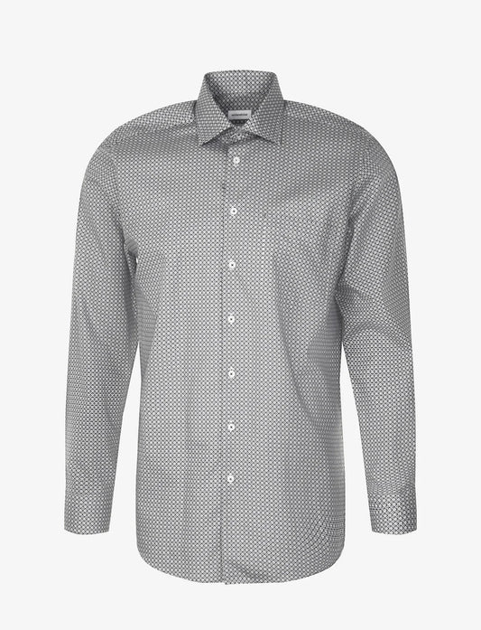 Seidensticker Chemise d'affaires Regular, Taille 40, Vert foncé