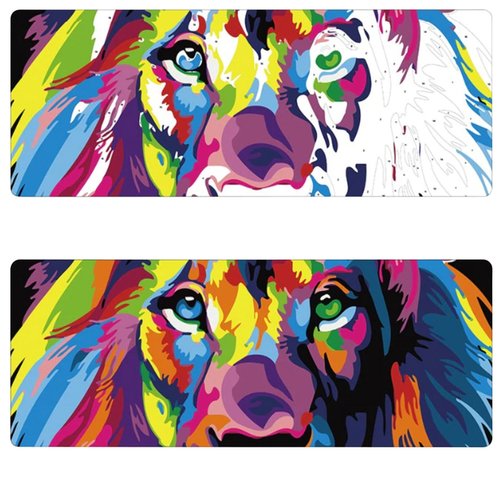 Bureau - Peinture sur Numéro Amandier en fleurs - 40x50 cm