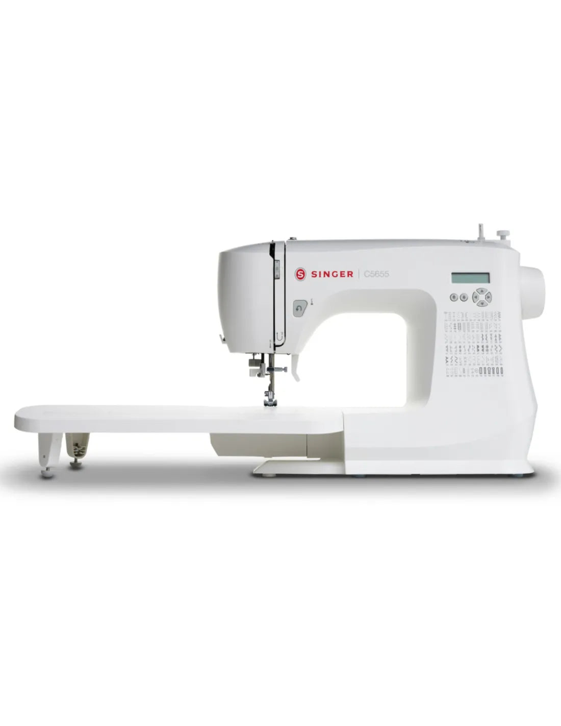 Singer C5655 machine à coudre - blanc - 6.5 kg - écran LCD - 99 points