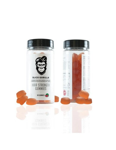 Slick Gorilla Hair Strength Gummies - vitamines pour les cheveux - pour des cheveux plus forts