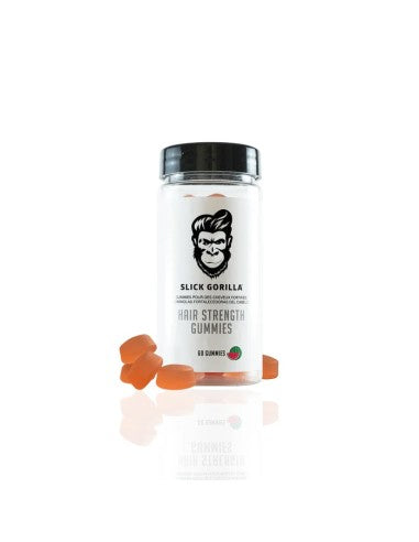 Slick Gorilla Hair Strength Gummies - vitamines pour les cheveux - pour des cheveux plus forts