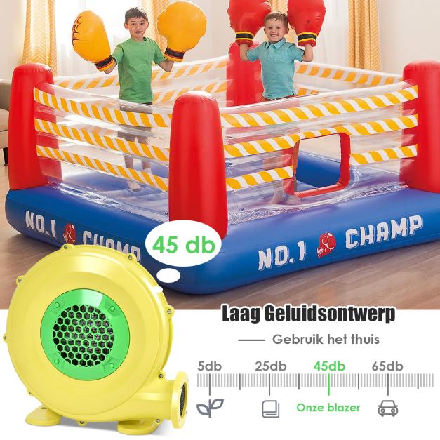 COAST 350W Air Blower Electric Air Pump Commercial Inflatable Bouncy House Air Blower Perfect for Bouncy House Bouncy House