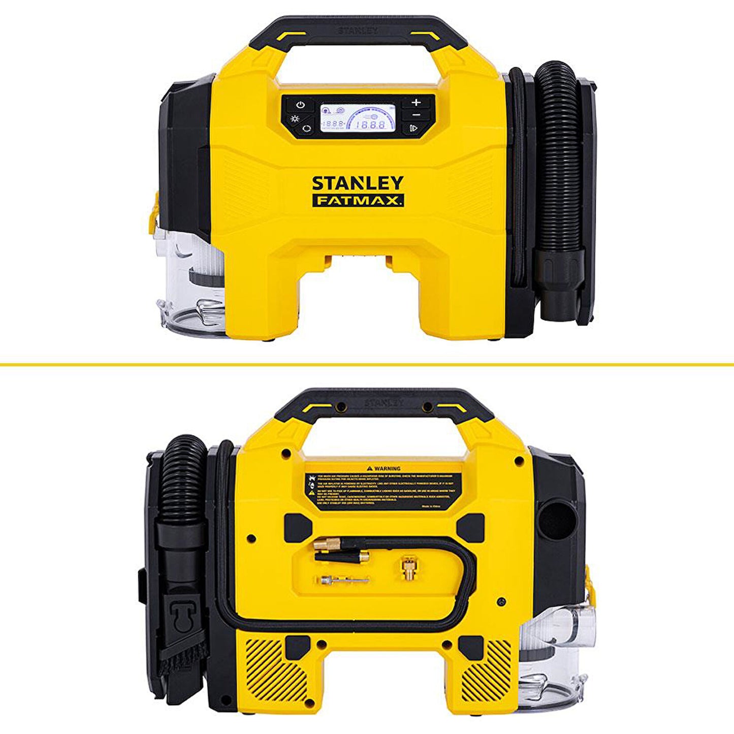 Stanley Fatmax 3-en-1 Aspirateur à compresseur SXVI02001A - 370 x 143 x 261 mm