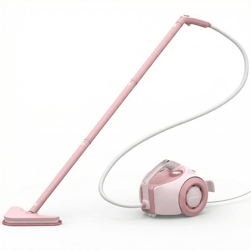 Nettoyeur vapeur TS2 Pink Limited Edition - Nettoyeur vapeur 1800W avec 26 accessoires - 40 x 30.5 x 29 cm