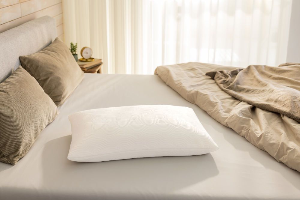 TEMPUR - ONE Hug Pillow - Oreiller ergonomique - 60 x 50 cm - Blanc