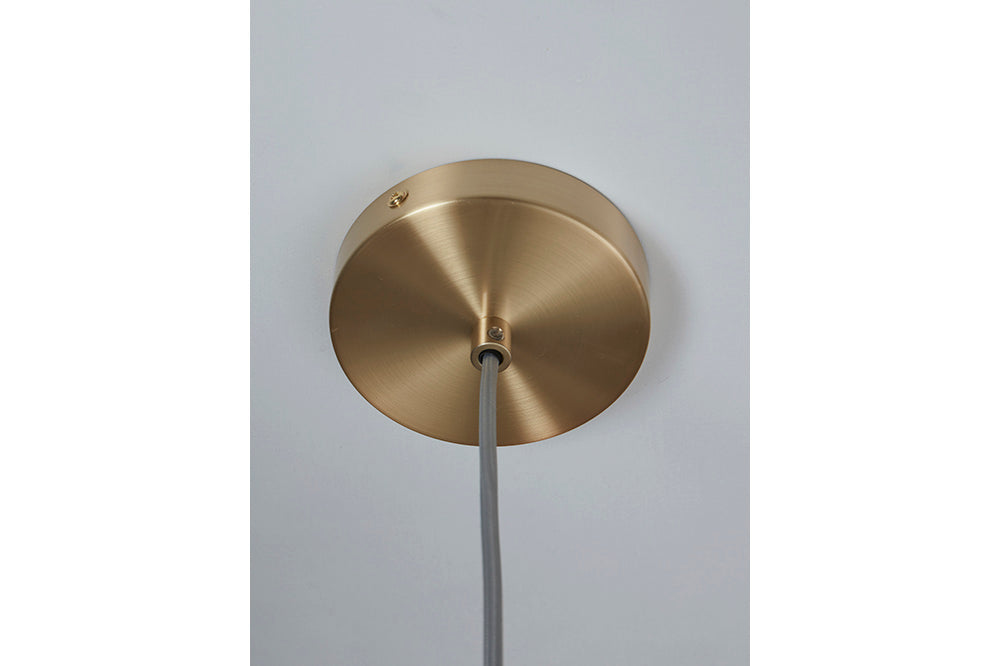 il s'agit de RoMi - Lampe suspendue Venise vert ovale - 18 × 18 × 27 cm