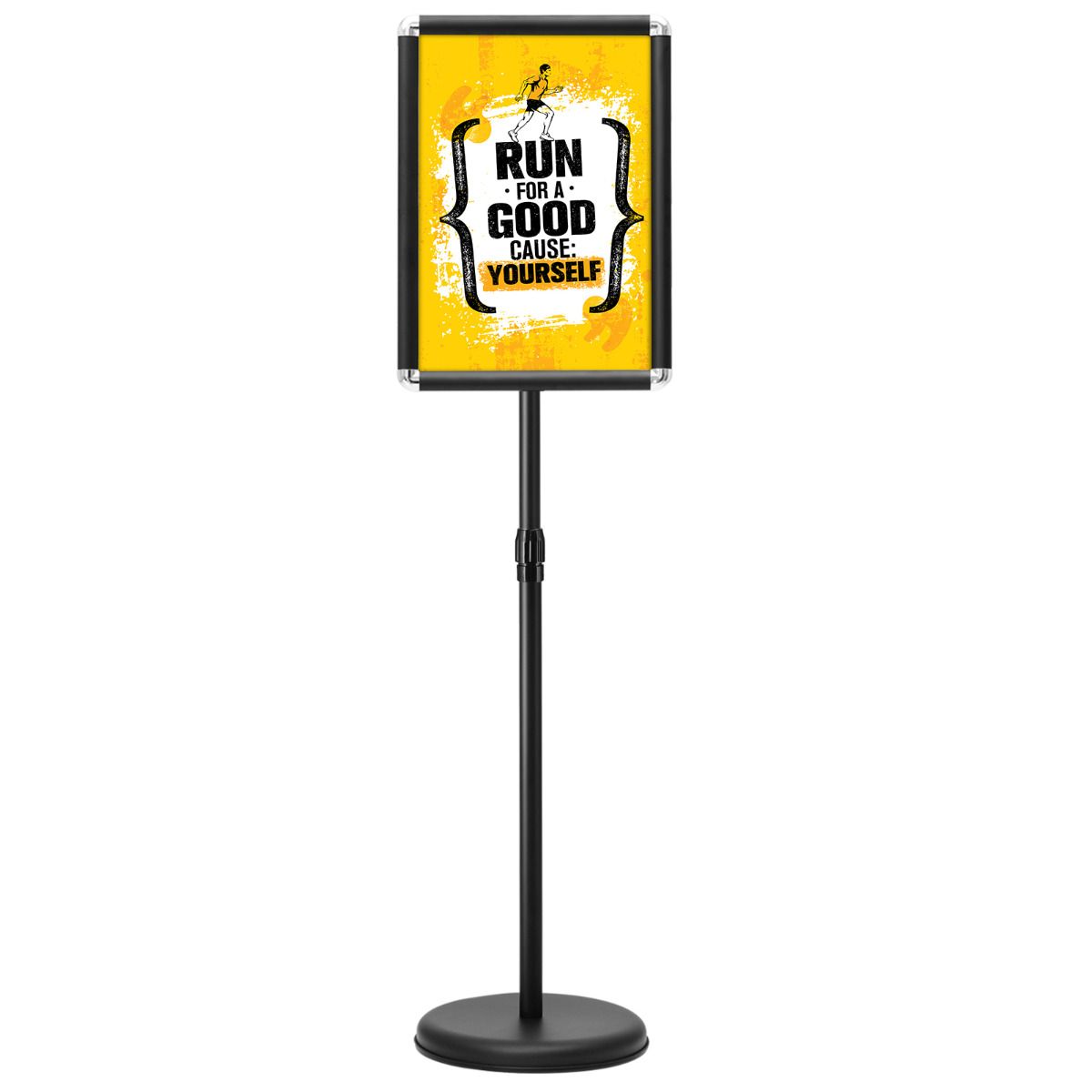 Coast Display standing - Rotatif - 33 x 45 x 134 cm - Noir