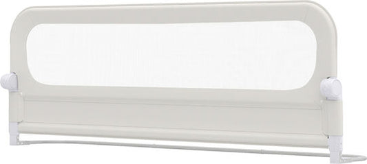 Coast Bed Rail White - Barrière de lit pliable pour enfants avec fenêtre en filet et sangle de fixation - 178 x 36 x 60 cm